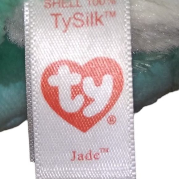 Ty Beanie Babies Jade Mint Green Fox Great Wolf Wilderness Lodge Stuffed Plush T - Picture 9 of 12